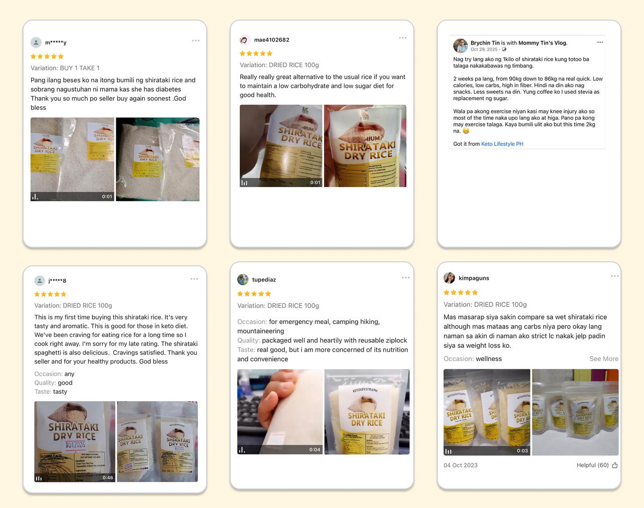 Customer review
