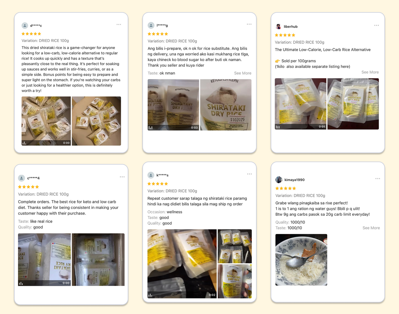 Customer review